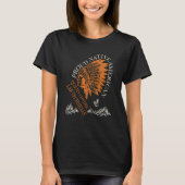T-shirt Fiers Native American Job Quality Control Lab Tech (Devant)
