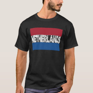 T-shirt Fiers Néerlandais Racines Pays-Bas Drapeau Hérit