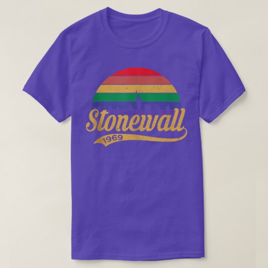 T-shirt Fierté 50e Anniversaire Stonewall 1969 Était Une É (Design devant)