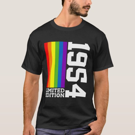 T-shirt Fierté 69E Lgbtq 1954 (Devant)