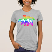 T-shirt Fierté à l'ours de maman (Devant)