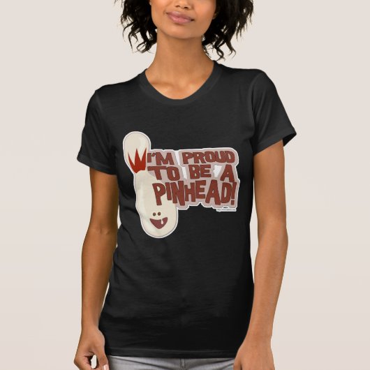 T-shirt Fierté à tête noire (Devant)