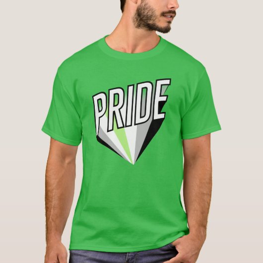 T-shirt Fierté agender (Devant)