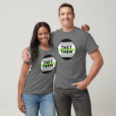 T-Shirt Fierté Agender They/Them (Unisexe)