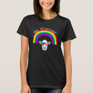 T-shirt Fierté alliée LGBTQ Egalité Arc-en-ciel Lesbienne 