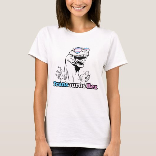 T-shirt Fierté animale - Transaurus Rex (Devant)
