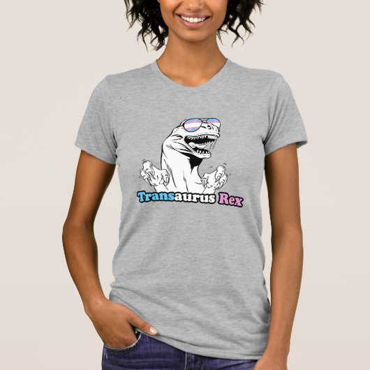 T-shirt Fierté animale - Transaurus Rex (Devant)
