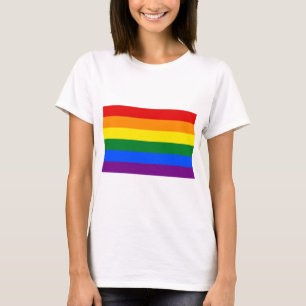 T-shirt Fierté arc-en-ciel