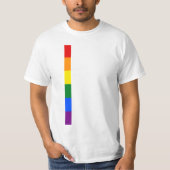 T-shirt Fierté arc-en-ciel (Devant)