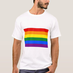 T-shirt Fierté arc-en-ciel