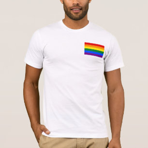 T-shirt Fierté arc-en-ciel