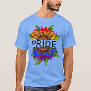 T-shirt Fierté Arc-en-ciel Flag Fierté LGBT Pride Mont