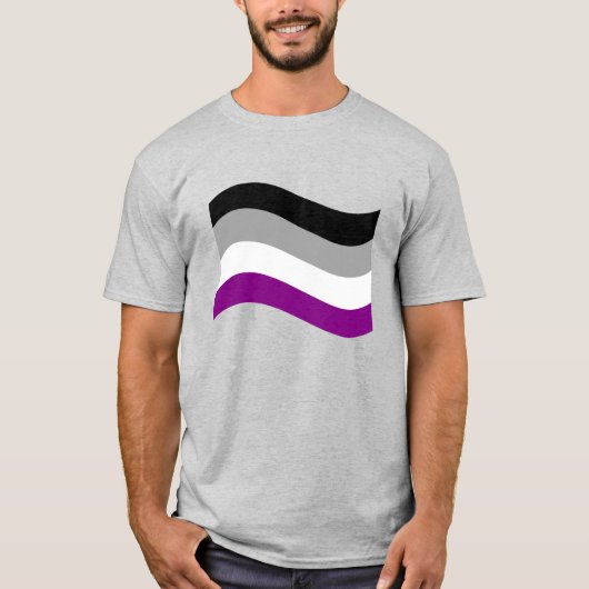T-shirt Fierté asexuelle (Devant)