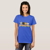T-shirt Fierté avec les chats (Devant entier)