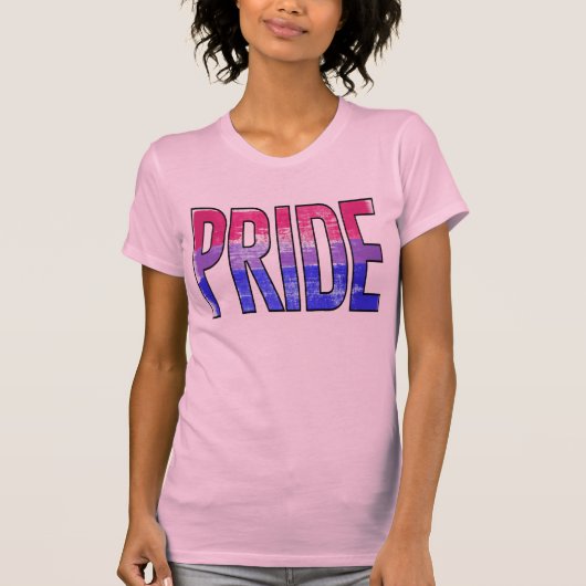 T-Shirt Fierté Bi (Devant)