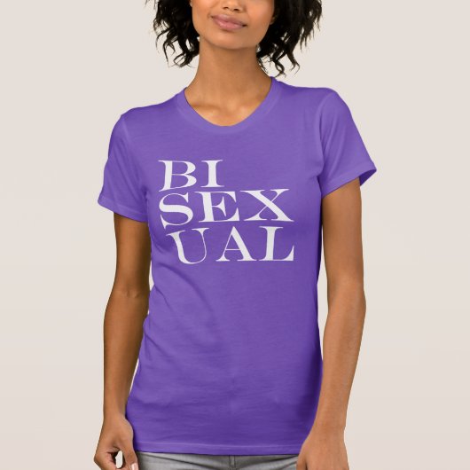 T-Shirt Fierté Bi (Devant)