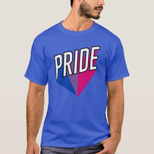 T-shirt Fierté bi (Devant)