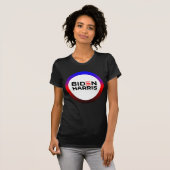 T-Shirt Fierté Biden Harris Polyamour (Devant entier)