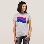 T-shirt Fierté bisexuelle (Devant entier)