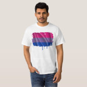 T-SHIRT FIERTÉ BISEXUELLE (Devant entier)