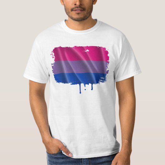T-SHIRT FIERTÉ BISEXUELLE (Devant)