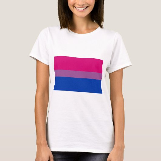 T-shirt Fierté bisexuelle (Devant)