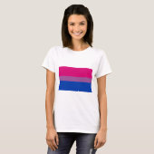 T-shirt Fierté bisexuelle (Devant entier)
