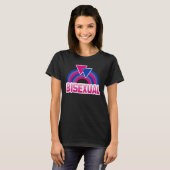 T-Shirt Fierté Bisexuelle (Devant entier)