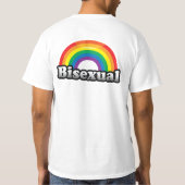 T-SHIRT FIERTÉ BISEXUELLE (Dos)