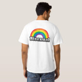 T-SHIRT FIERTÉ BISEXUELLE (Dos entier)