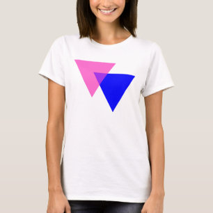 T-shirt Fierté bisexuelle Biangles