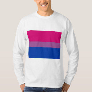 T-shirt Fierté bisexuelle (Drapeau Bi)