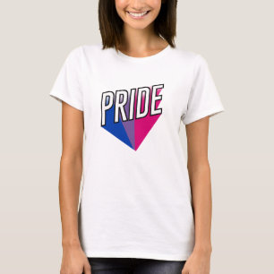 T-shirt Fierté bisexuelle éclate