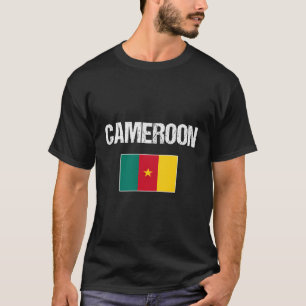 T-shirt Fierté camerounaise Dons Patrimoine Cameroun Drape