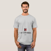 T-SHIRT FIERTÉ CANADIENNE (Devant entier)