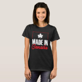 T-shirt Fierté canadienne de la feuille d'érable (Devant entier)