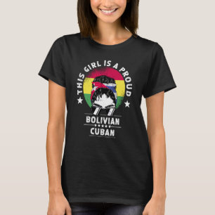 T-shirt Fierté citoyenne des femmes adultes cubaines drape