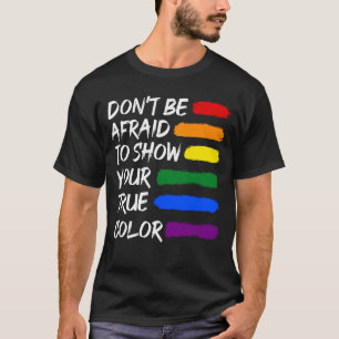 T-shirt Fierté colorée LGBTQ gay lesbienne Queer