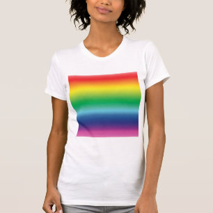 T-shirt Fierté couleurs arc-en-ciel lgbtq lgbt drapeau gay