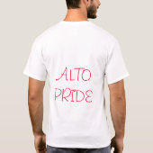 T-shirt Fierté d'alto ! (Dos)