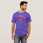 T-shirt Fierté d'appartenir à la Géorgie (Devant entier)