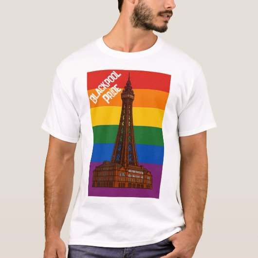 T-shirt Fierté de Blackpool (Devant)