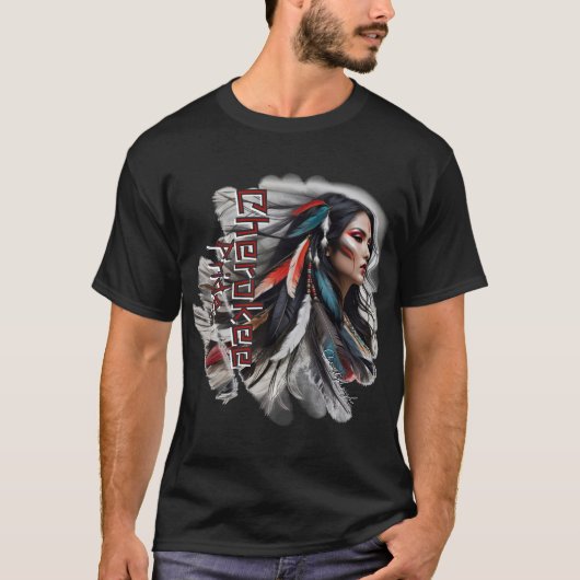 T-shirt Fierté de Cherokee (Devant)