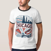 T-shirt fierté de Chicago (Devant)