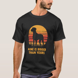 T-shirt Fierté de chien humoristique - Le mien est plus gr