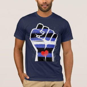 T-shirt Fierté de cuir Résistance