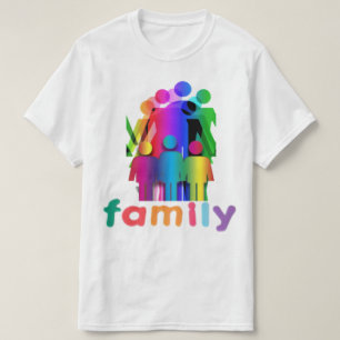 T-Shirt Fierté de Famille LGBTQIA+