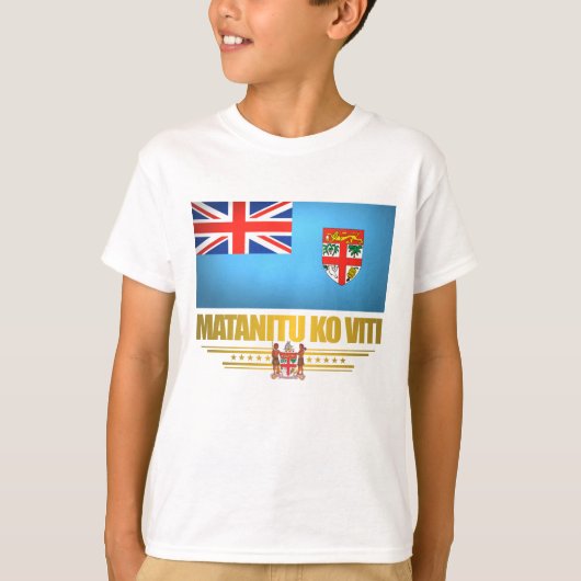 T-shirt Fierté de Fidji (Devant)