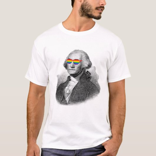 T-shirt Fierté de George Washington (Devant)