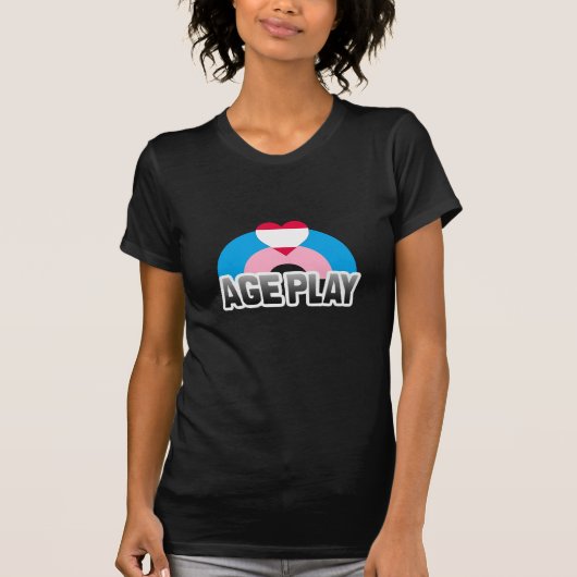 T-shirt Fierté de jeu d'âge (Devant)